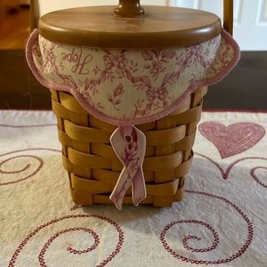 Longaberger 2002 Classic Horizon of Hope Basket
